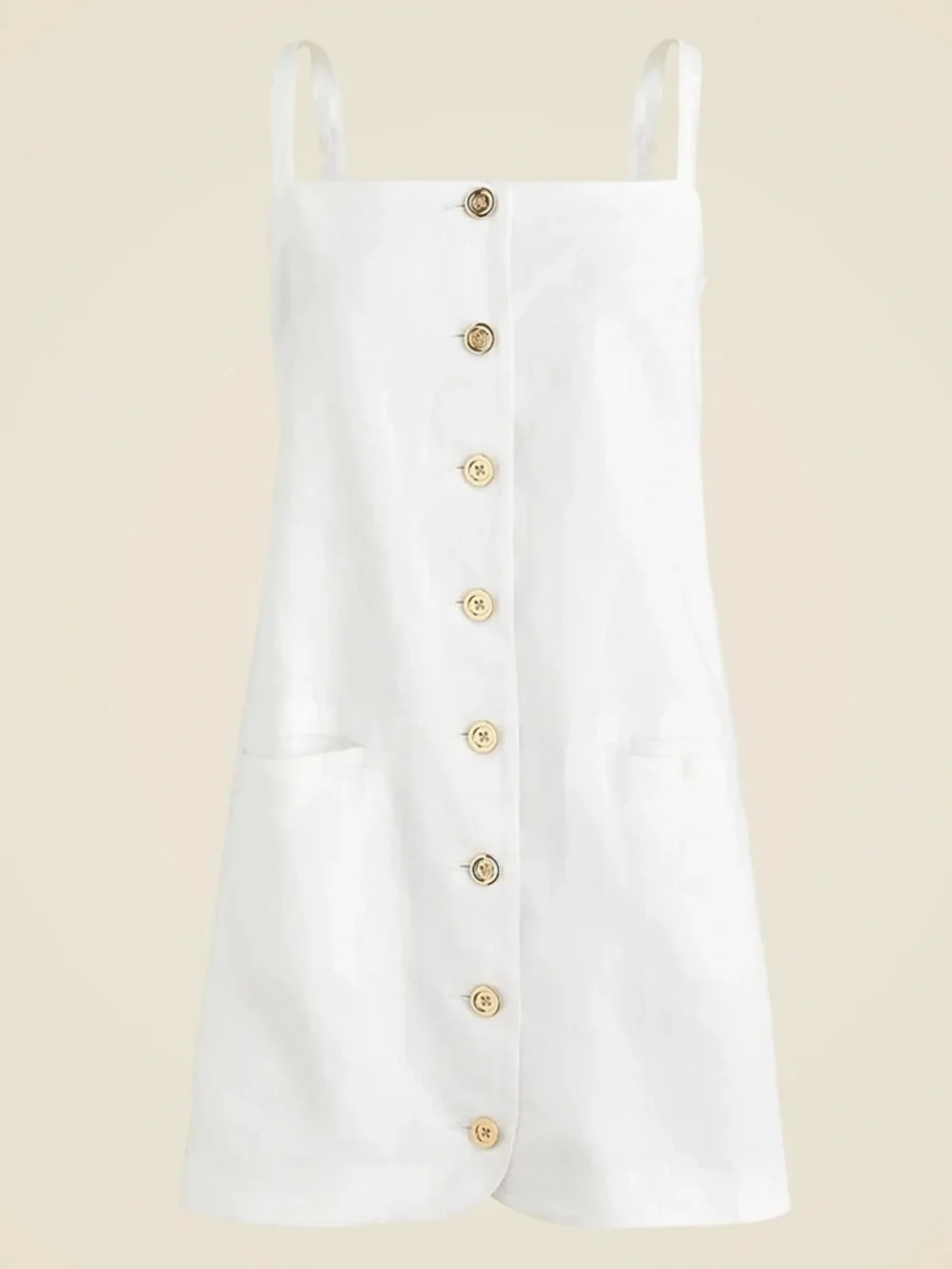 J. Crew Claudia Mini Linen Dress - Picture 2 of 12